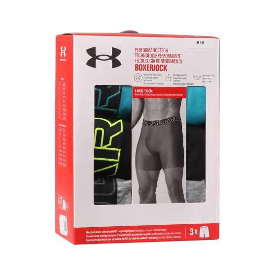 3PACK Мъжки боксерки Under Armour многоцветен (1383878 464)