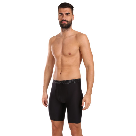 3PACK Мъжки боксерки Under Armour черено (1383880 001)