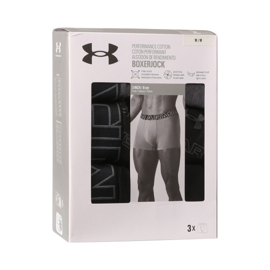 3PACK Мъжки боксерки Under Armour многоцветен (1383892 001)