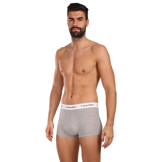 3PACK Мъжки боксерки Calvin Klein сиво (U2664G-KS0)