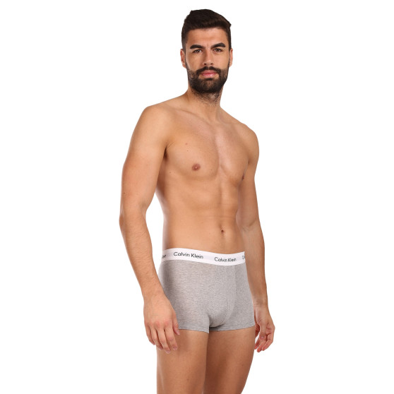 3PACK Мъжки боксерки Calvin Klein сиво (U2664G-KS0)