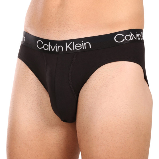 3PACK мъжки слипове Calvin Klein черено (NB2969A-7VI)