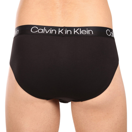 3PACK мъжки слипове Calvin Klein черено (NB2969A-7VI)