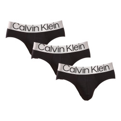 3PACK мъжки слипове Calvin Klein черено (NB3129A-7V1)