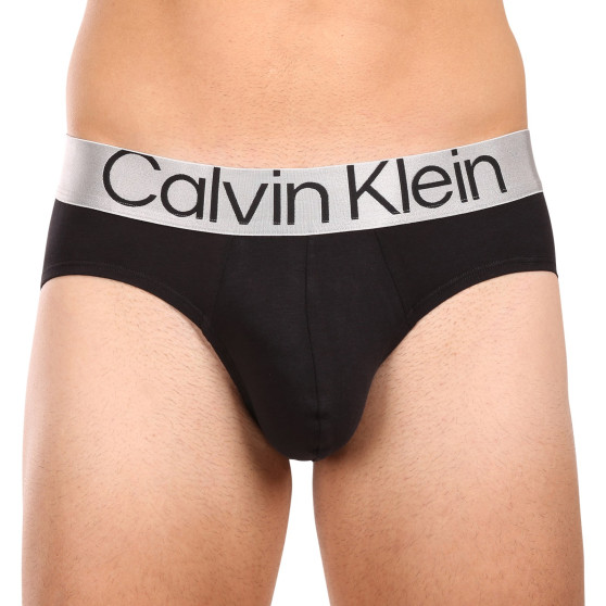 3PACK мъжки слипове Calvin Klein черено (NB3129A-7V1)