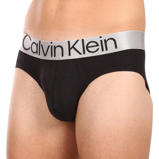 3PACK мъжки слипове Calvin Klein черено (NB3129A-7V1)