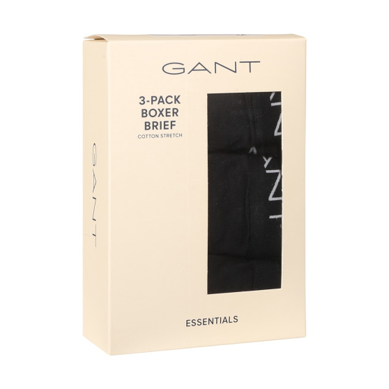 3PACK Мъжки боксерки Gant черено (900013004-005)