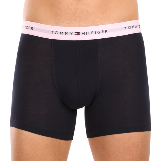 3PACK Мъжки боксерки Tommy Hilfiger тъмно синьо (UM0UM02765 0VH)