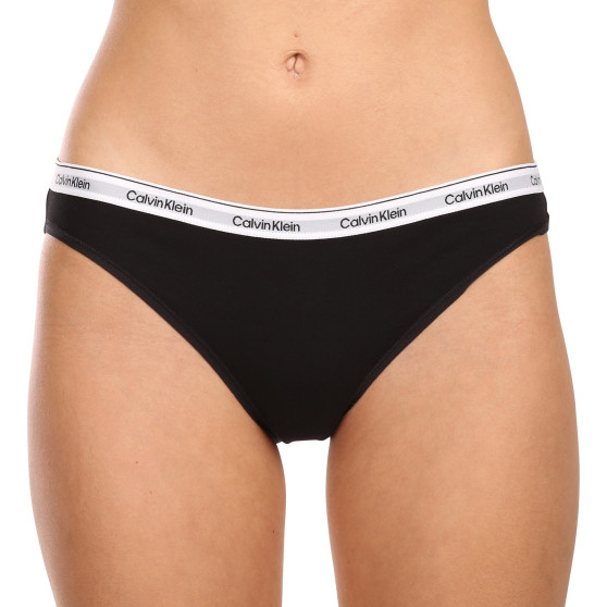 3PACK дамски бикини Calvin Klein черено (QD5207E-UB1)