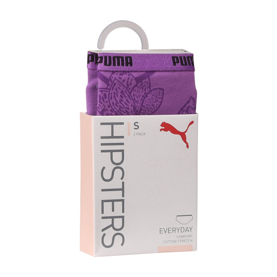 2PACK дамски бикини Puma лилаво (701226222 002)