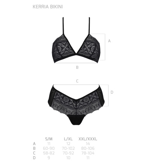 Дамски комплект Passion черено (Kerria bikini)