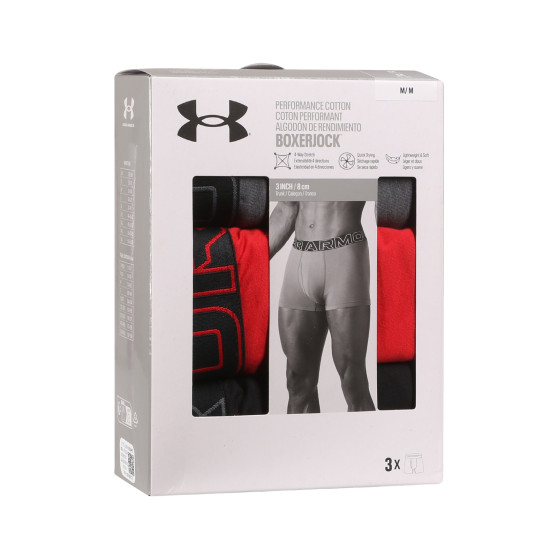 3PACK Мъжки боксерки Under Armour многоцветен (1383891 025)