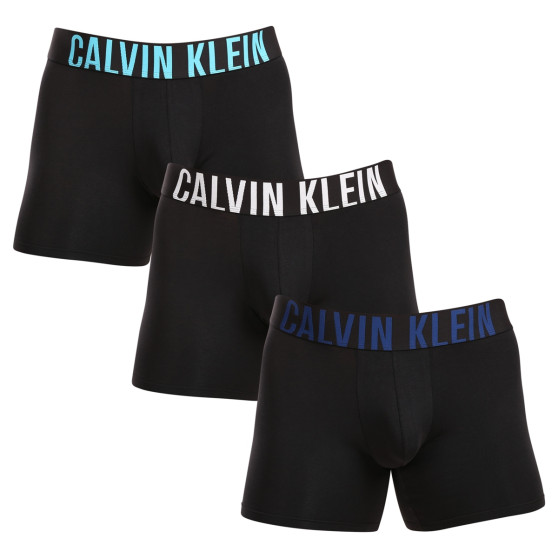 3PACK Мъжки боксерки Calvin Klein черено (NB3609A-LXT)