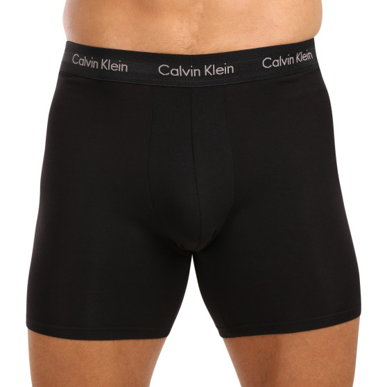 3PACK Мъжки боксерки Calvin Klein черено (NB1770A-MXT)