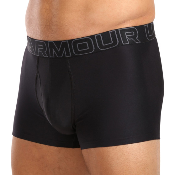 3PACK Мъжки боксерки Under Armour черено (1383882 001)