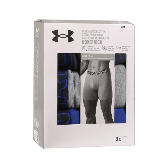 3PACK Мъжки боксерки Under Armour многоцветен (1383889 410)