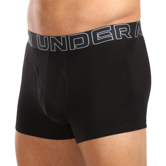 3PACK Мъжки боксерки Under Armour черено (1383891 001)