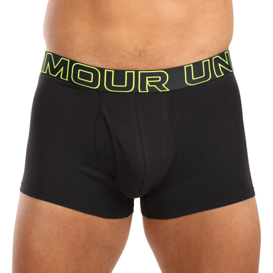 3PACK Мъжки боксерки Under Armour черено (1383891 002)