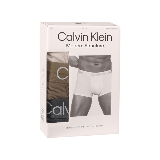 3PACK Мъжки боксерки Calvin Klein многоцветен (NB2970A-N2N)