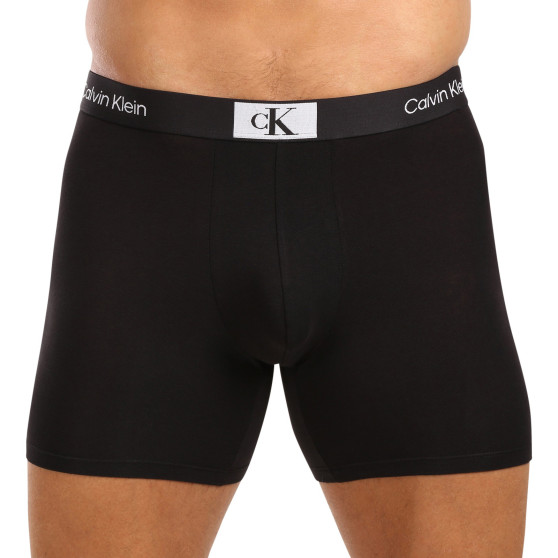 3PACK Мъжки боксерки Calvin Klein черено (NB3529A-MTF)