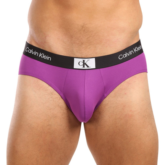 3PACK Мъжки слипове Calvin Klein многоцветен (NB3531A-LX5)