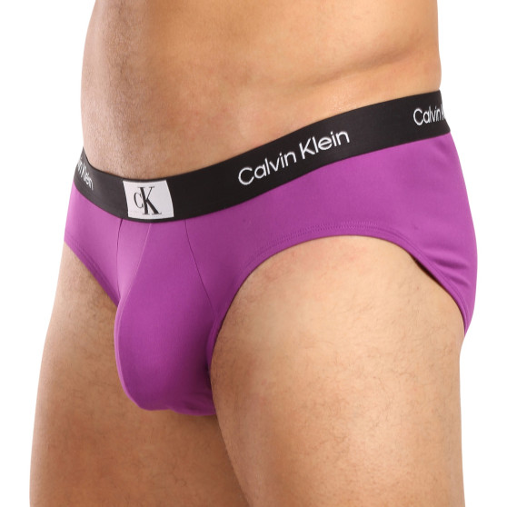 3PACK Мъжки слипове Calvin Klein многоцветен (NB3531A-LX5)