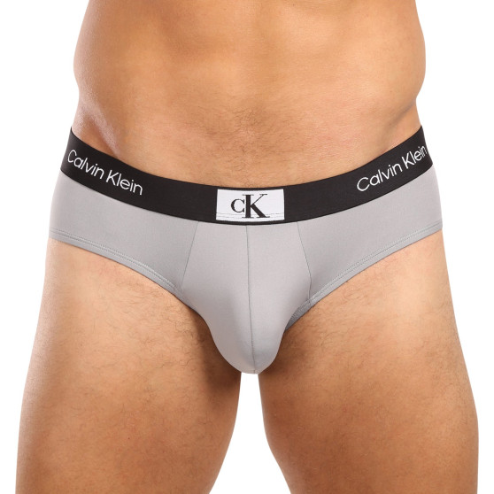 3PACK Мъжки слипове Calvin Klein многоцветен (NB3531A-LX5)