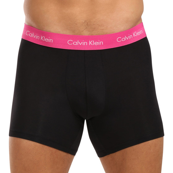 5PACK Мъжки боксерки Calvin Klein черено (NB3917A-NL5)