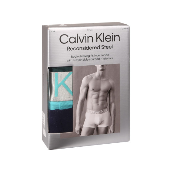 3PACK Мъжки боксерки Calvin Klein многоцветен (NB3130A-N2M)