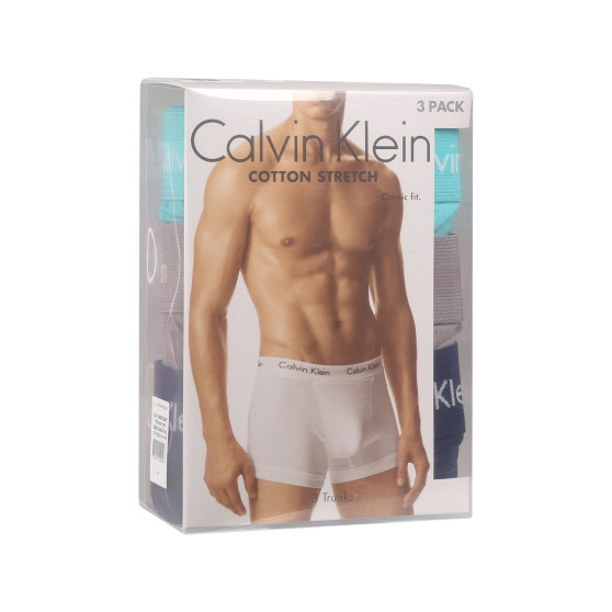 3PACK Мъжки боксерки Calvin Klein многоцветен (U2662G-N56)