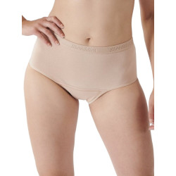 Shreddies Дамски функционални бикини за метеоризъм Hi-Waist Beige (SHRED102B)