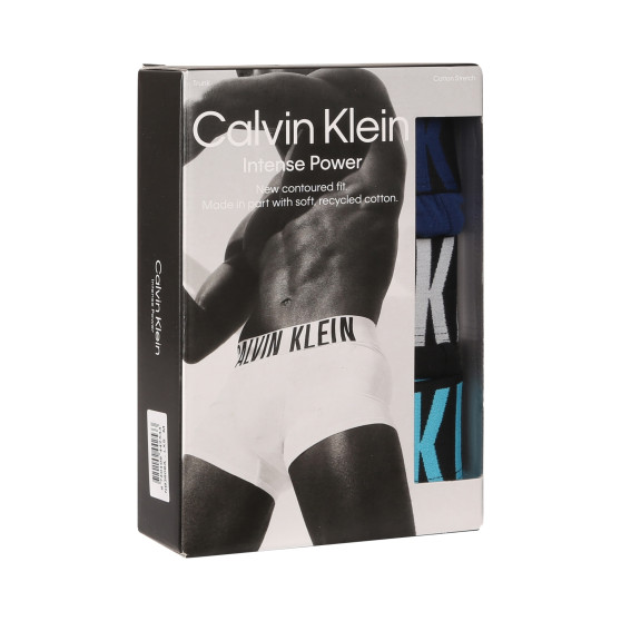 3PACK Мъжки боксерки Calvin Klein многоцветен (NB3608A-LXS)