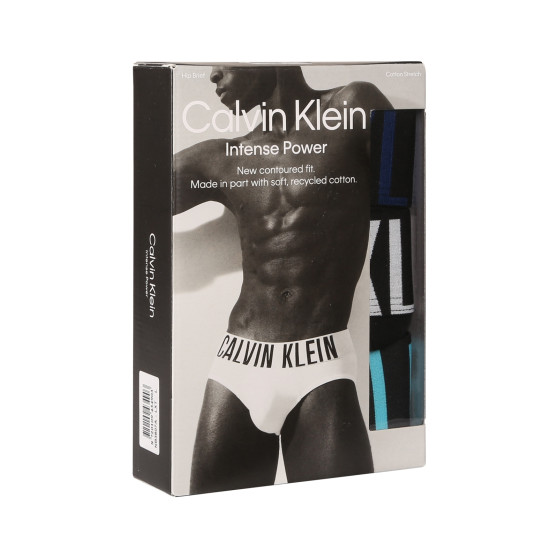 3PACK мъжки слипове Calvin Klein черено (NB3607A-LXT)