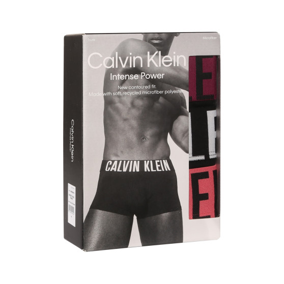 3PACK Мъжки боксерки Calvin Klein черено (NB3775A-MDL)