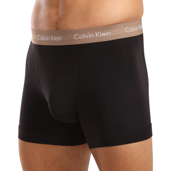 3PACK Мъжки боксерки Calvin Klein черено (U2662G-NOP)