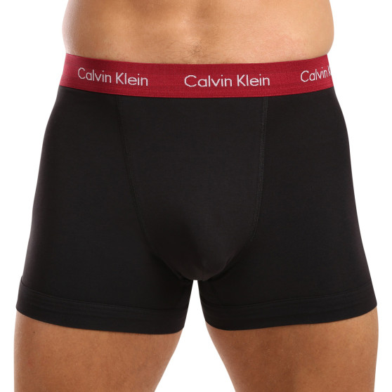 3PACK Мъжки боксерки Calvin Klein черено (U2662G-NOP)