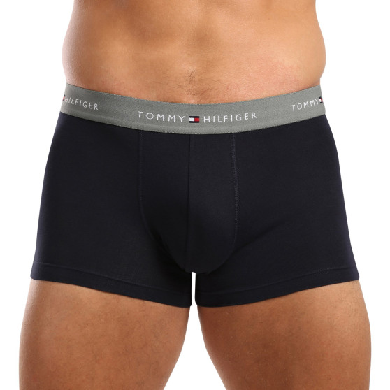 3PACK Мъжки боксерки Tommy Hilfiger тъмно синьо (UM0UM02763 0T9)