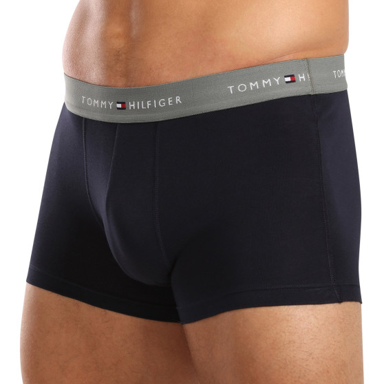 3PACK Мъжки боксерки Tommy Hilfiger тъмно синьо (UM0UM02763 0T9)