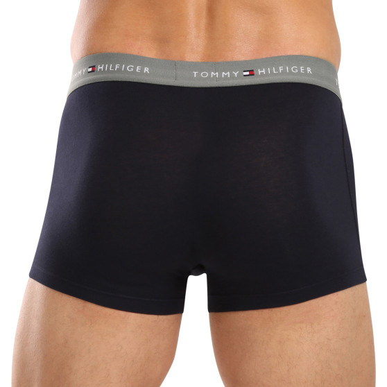 3PACK Мъжки боксерки Tommy Hilfiger тъмно синьо (UM0UM02763 0T9)