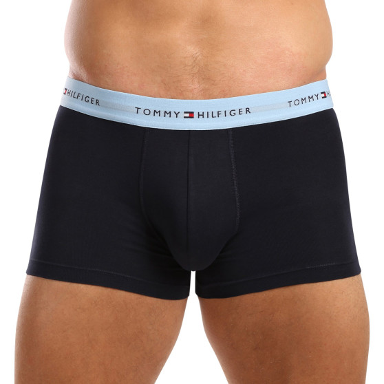 3PACK Мъжки боксерки Tommy Hilfiger тъмно синьо (UM0UM02763 0T9)