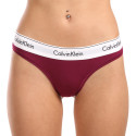 Дамски стрингове Calvin Klein лилаво (F3786E-VGP)