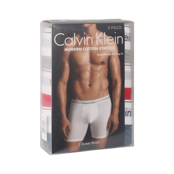 3PACK Мъжки боксерки Calvin Klein многоцветен (NB2381A-N2I)