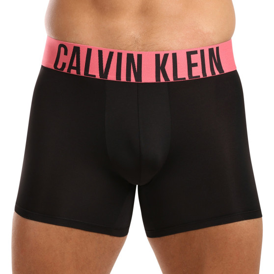 3PACK Мъжки боксерки Calvin Klein черено (NB3612A-MDL)