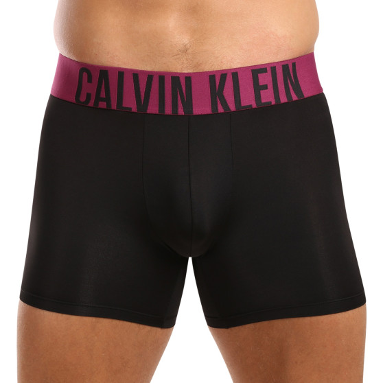 3PACK Мъжки боксерки Calvin Klein черено (NB3612A-MDL)