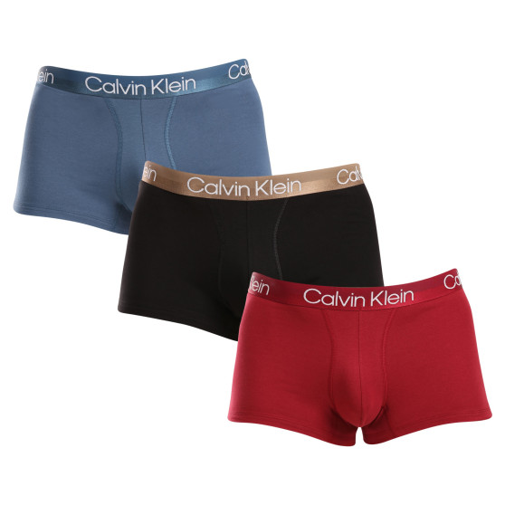 3PACK Мъжки боксерки Calvin Klein многоцветен (NB2970A-MCI)