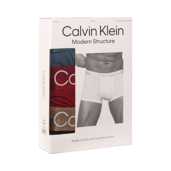 3PACK Мъжки боксерки Calvin Klein многоцветен (NB2970A-MCI)