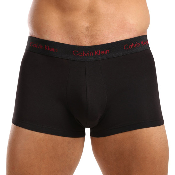 3PACK Мъжки боксерки Calvin Klein черено (U2664G-NOU)