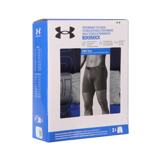 3PACK Мъжки боксерки Under Armour многоцветен (1383884 410)