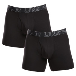 3PACK Мъжки боксерки Under Armour черено (1383889 001)