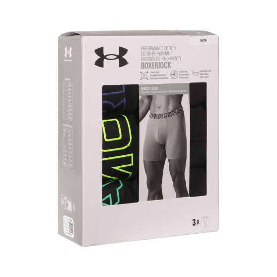 3PACK Мъжки боксерки Under Armour многоцветен (1383889 002)